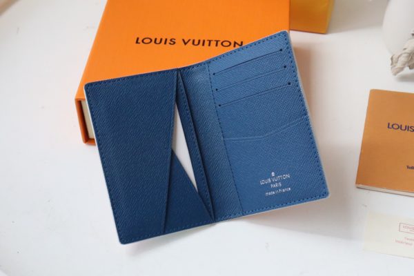 Louis Vuitton Blue Pocket Organizer - Image 3