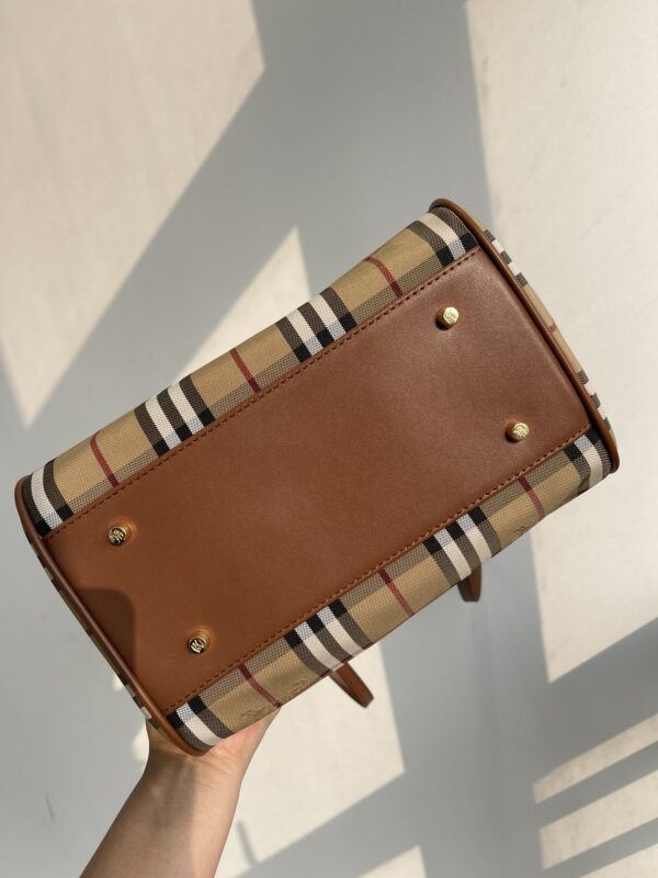 Burberry Mini Canter Horseferry Check Tote Bag - Image 4