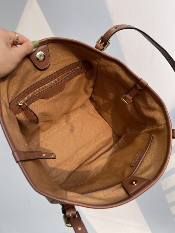 Burberry Mini Canter Horseferry Check Tote Bag - Image 3