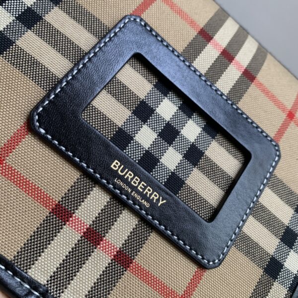 Burberry Jayde Vintage Check Crossbody Bag - Black - Image 2