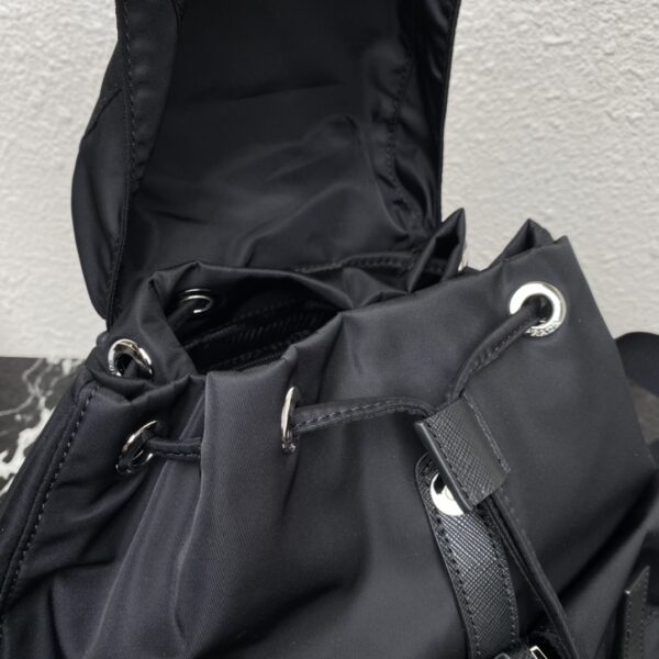 Prada Nylon Small Backpack - Black - Image 2