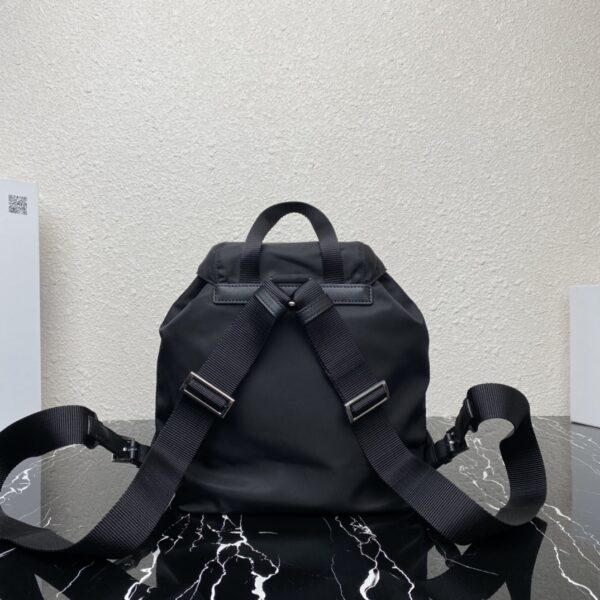 Prada Nylon Small Backpack - Black - Image 5